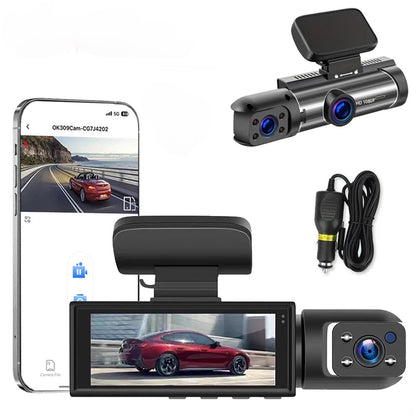 Dash Cam 1080p Double Vision