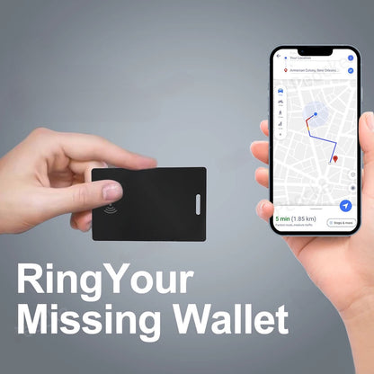 Anti-lost wallet card